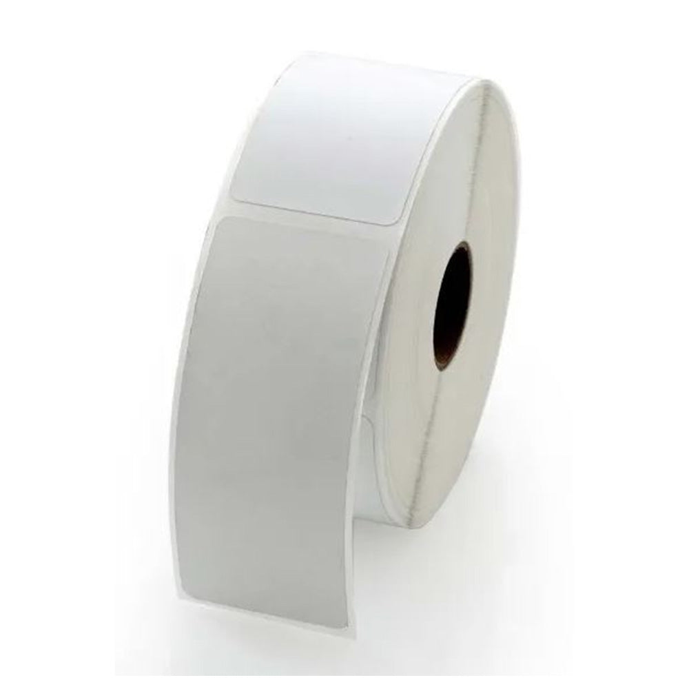 Uninet 15" x 3" Die Cut White Gloss Polyester for IColor 200 / 250 (600 labels/roll)