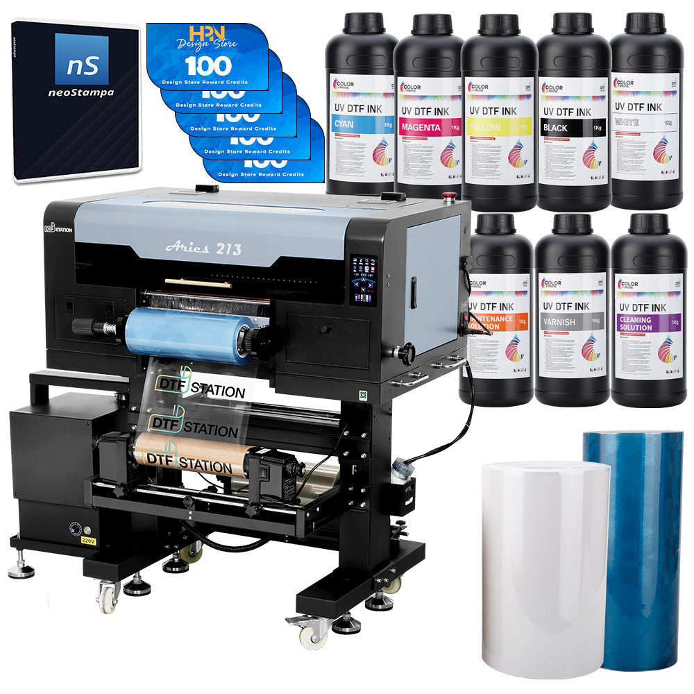 DTF Station Aries 213 UV DTF Printer Bundle