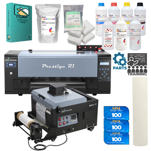 DTF Station Prestige R1 DTF Printer Miro Bundle