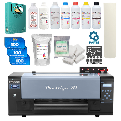 DTF Station Prestige R1 13" DTF Printer with Supply Bundle