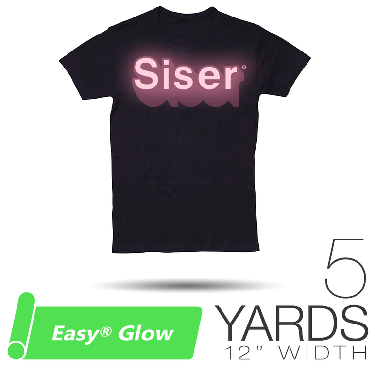 SISER HTV EasyWeed Heat Transfer Vinyl 12 x 5 yards BLACK for T Shirts  Textiles