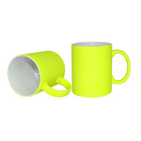 HPN SubliCraft Mug Fluo Color, yellow matte Sublimation Thermal Transfer