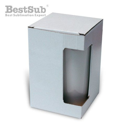 HPN SubliCraft Box for big Latte mug with window Sublimation Thermal Transfer