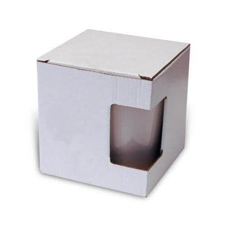 HPN SubliCraft Box for small Latte mug with window Sublimation Thermal Transfer