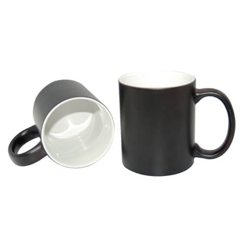 HPN SubliCraft Magic mug 330 ml semi matt black Sublimation Thermal Transfer