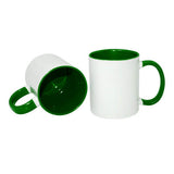 HPN SubliCraft Mug A+ 330 ml FUNNY dark green Sublimation Thermal Transfer