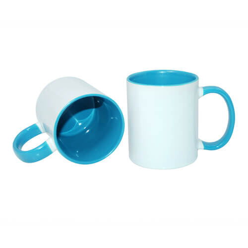 HPN SubliCraft Mug A+ 330 ml FUNNY light blue Sublimation Thermal Transfer