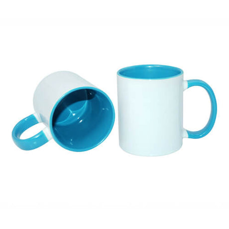 HPN SubliCraft Mug A+ 330 ml FUNNY light blue Sublimation Thermal Transfer