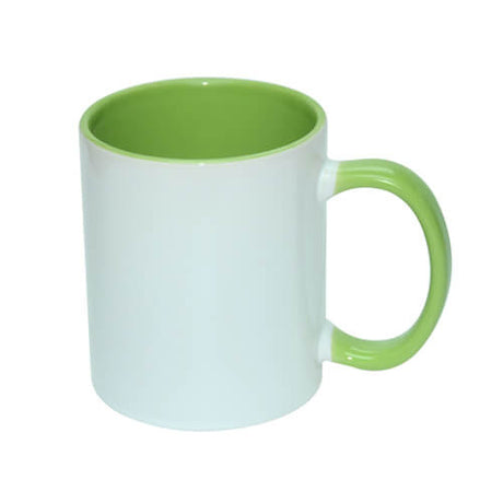 HPN SubliCraft Mug A+ 330 ml FUNNY light green Sublimation Thermal Transfer