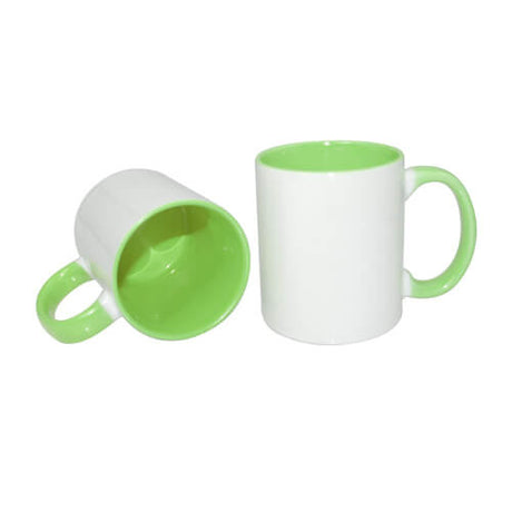 HPN SubliCraft Mug A+ 330 ml FUNNY light green Sublimation Thermal Transfer