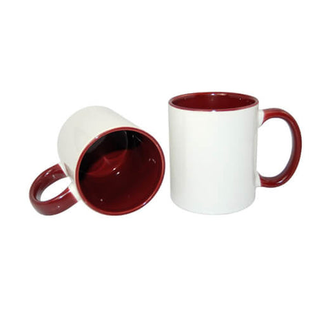 HPN SubliCraft Mug A+ 330 ml FUNNY maroon Sublimation Thermal Transfer