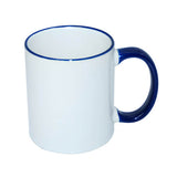 HPN SubliCraft Mug A+ 330 ml with dark blue handle Sublimation Thermal Transfer