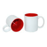 HPN SubliCraft Mug A+ 330 ml with red interior Sublimation Thermal Transfer