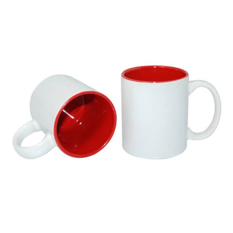 HPN SubliCraft Mug A+ 330 ml with red interior Sublimation Thermal Transfer