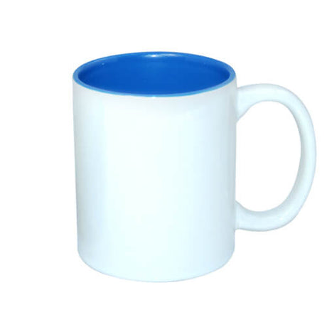 HPN SubliCraft Mug A+ 330 ml with sea-blue interior Sublimation Thermal Transfer