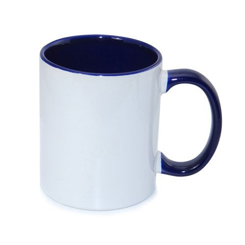 HPN SubliCraft Mug ECO 330 ml FUNNY dark blue Sublimation Thermal Transfer