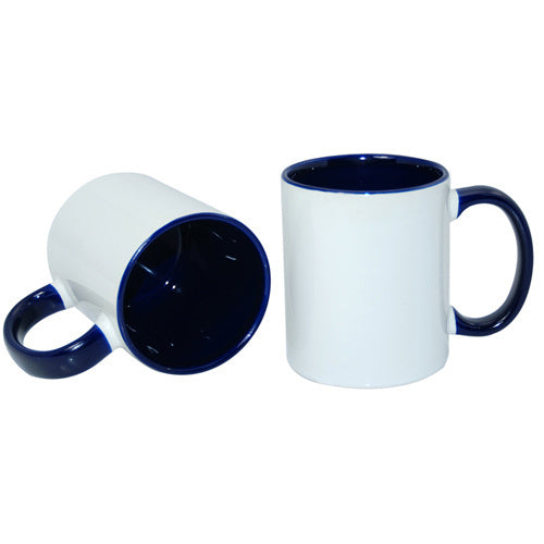 HPN SubliCraft Mug ECO 330 ml FUNNY dark blue Sublimation Thermal Transfer