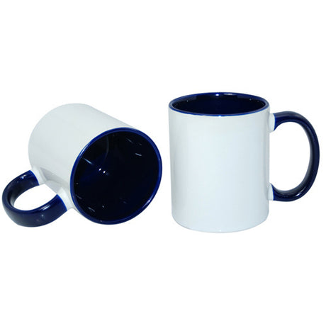 HPN SubliCraft Mug ECO 330 ml FUNNY dark blue Sublimation Thermal Transfer
