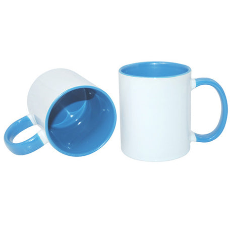 HPN SubliCraft Mug ECO 330 ml FUNNY light blue Sublimation Thermal Transfer