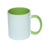 HPN SubliCraft Mug ECO 330 ml FUNNY light green Sublimation Thermal Transfer