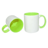 HPN SubliCraft Mug ECO 330 ml FUNNY light green Sublimation Thermal Transfer