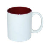 HPN SubliCraft Mug ECO 330 ml with maroon interior Sublimation Thermal Transfer
