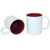 HPN SubliCraft Mug ECO 330 ml with maroon interior Sublimation Thermal Transfer