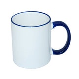 HPN SubliCraft Mug ECO 330 ml with navy blue handle Sublimation Thermal Transfer
