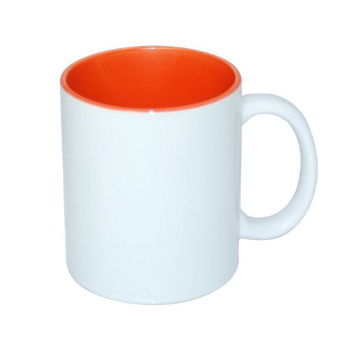 HPN SubliCraft Mug ECO 330 ml with orange interior Sublimation Thermal Transfer