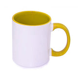 HPN SubliCraft Mug ECO 330 ml FUNNY golden yellow Sublimation Thermal Transfer