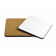 HPN SubliCraft Square MDF and cork coaster 9.5 x 9.5 cm Sublimation Thermal Transfer
