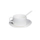 HPN SubliCraft White cup with saucer and teaspoon A+ Sublimation Thermal Transfer