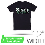 Siser EasyPatterns Plus Glow Heat Transfer Vinyl 12" - By the Yard
