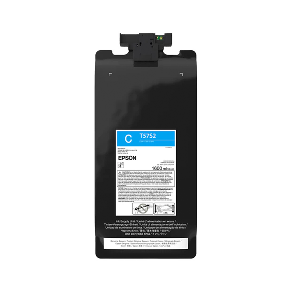 Epson UltraChrome DF Ink Cartridge 1.6L for G6070 - Cyan