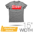 Siser EASYWEED STRETCH Heat Transfer Vinyl 15" - By the Yard - HeatPressNation