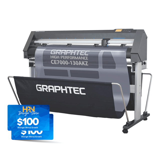 Graphtec CE7000 - 130 AKZ 50" Desktop Vinyl Cutter and Plotter for Automotive Specialties - HeatPressNation