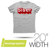Siser HOLOGRAPHIC Heat Transfer Vinyl 20" - By the Yard