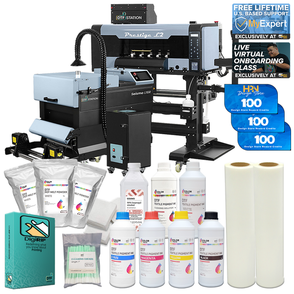 DTF Station Prestige L2 16" Printer L16R Shaker Supply Bundle