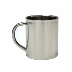 HPN SubliCraft Stainless steel mug 300 ml Sublimation Thermal Transfer, silver