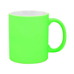 HPN SubliCraft Mug Fluo Color, green matte Sublimation Thermal Transfer