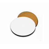HPN SubliCraft Round MDF and cork coaster 9.5 x 9.5 cm Sublimation Thermal Transfer