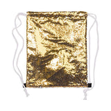 HPN SubliCraft 36 x 45 cm back sack with sequins for sublimation printing - gold