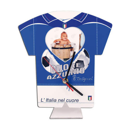 HPN SubliCraft Standing MDF clock for sublimation - Sportswear