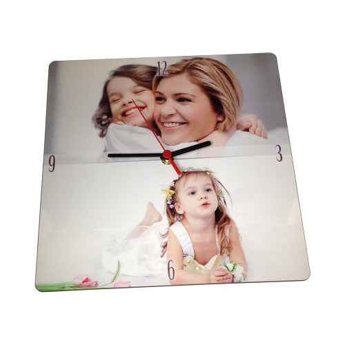 HPN SubliCraft Wall MDF clock 28.5 x 28.5 cm for sublimation