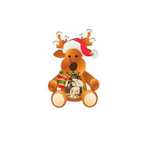 HPN SubliCraft Standing MDF clock for sublimation - Reindeer