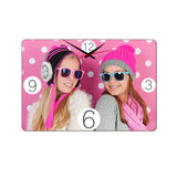 HPN SubliCraft Wall MDF clock horizontal 40 x 28 cm for sublimation