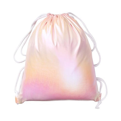 HPN SubliCraft Back bag 33 x 42 cm for sublimation - holo effect - pink