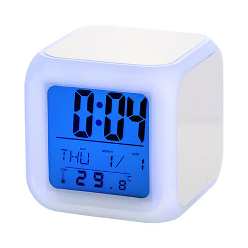 HPN SubliCraft Digital color changing clock for sublimation