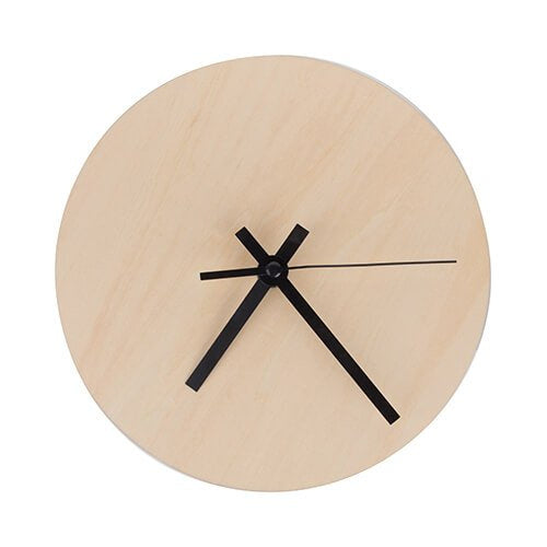 HPN SubliCraft Plywood clock Ø 20 cm for sublimation