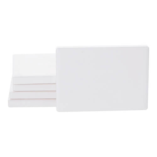 HPN SubliCraft Rectangular Ceramic Magnet 7 x 5 cm / 5 mm for Sublimation